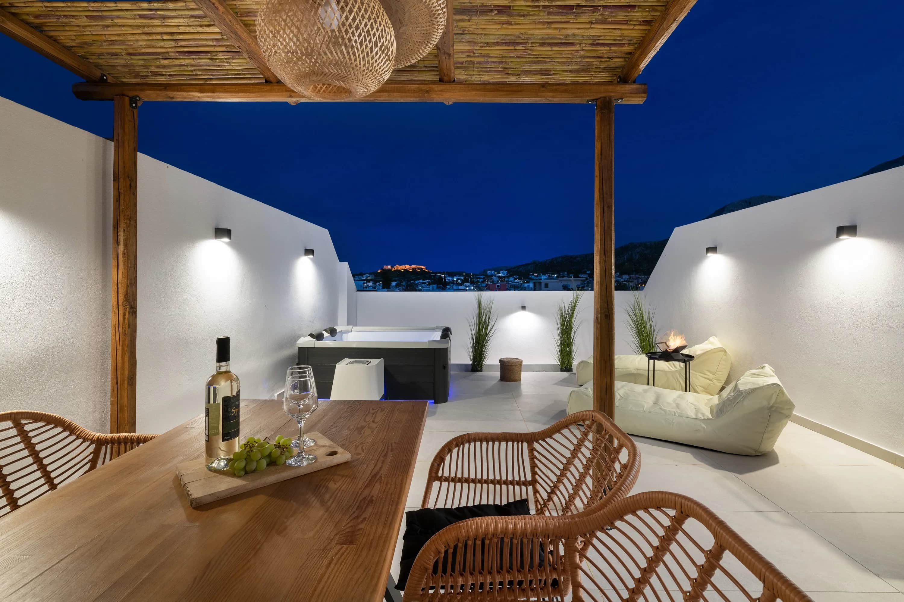 Onar Luxury Suite Pnoi – Jacuzzi Terrace — photo 1
