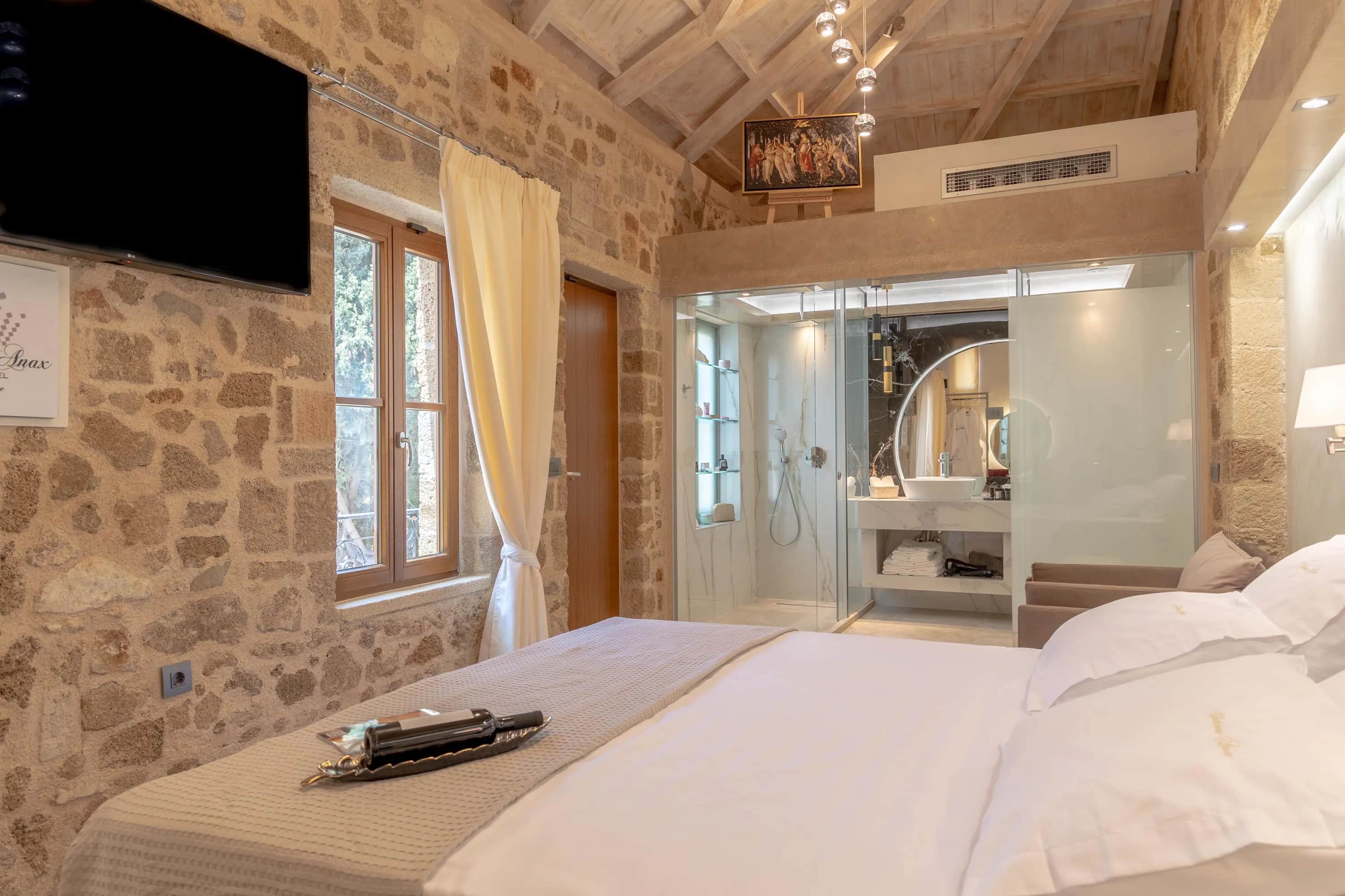 Junior Suite with Terrace - Chateau Anax Boutique Hotel — photo 5