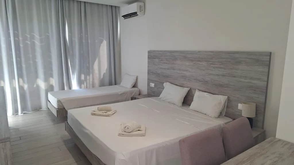 Lido Star Faliraki - Triple Room with Garden View, Poseidonos